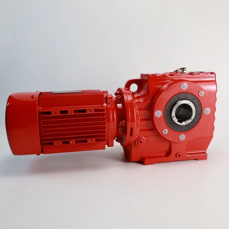 high torque cast iron worm helical gearbox_1
